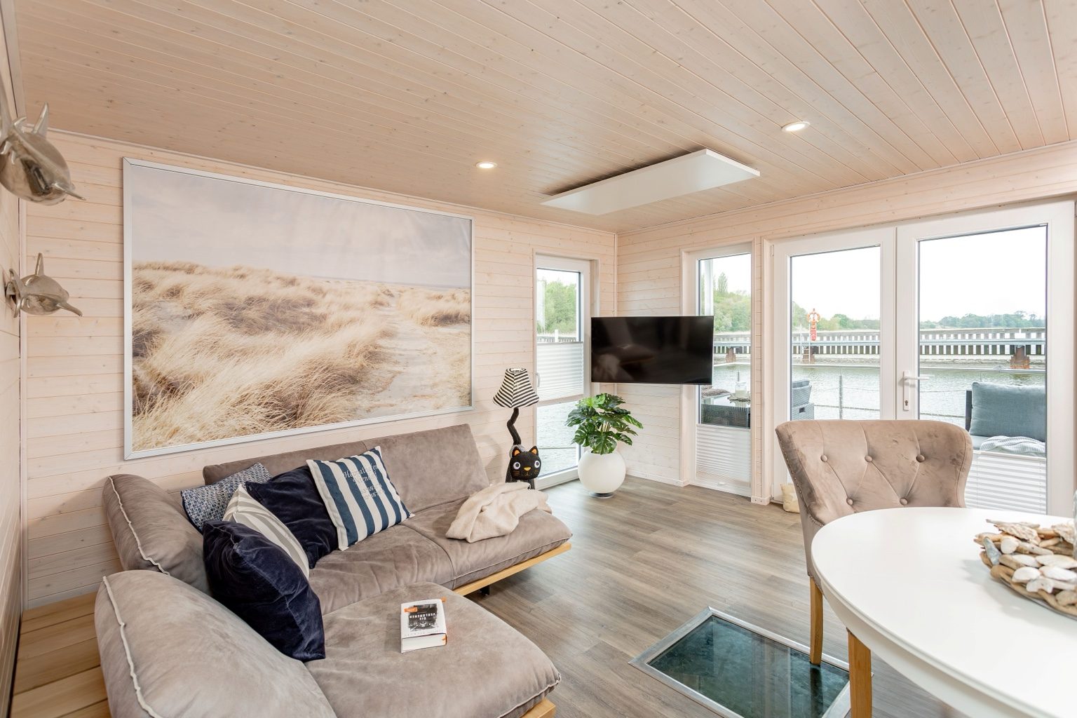 The Sophie Houseboat in Stralsund